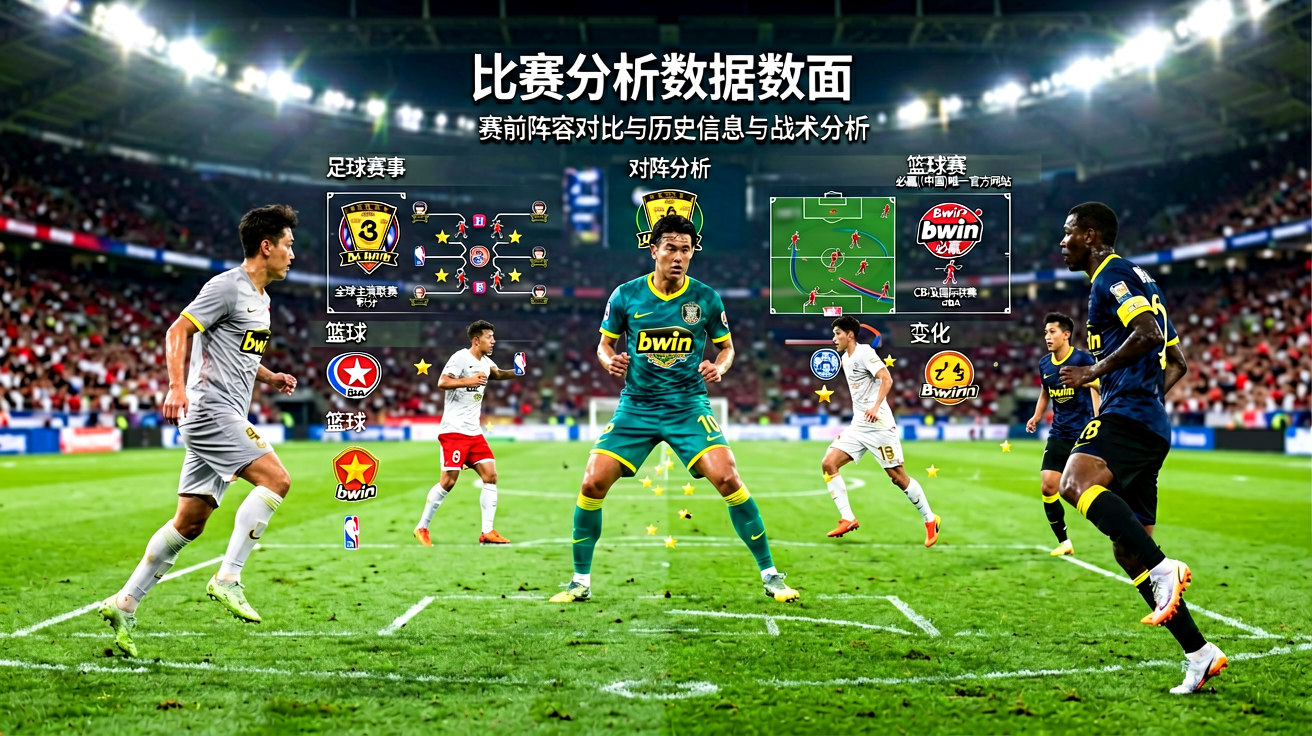 比赛分析数据页面，展示球队对阵信息与战术分析图表